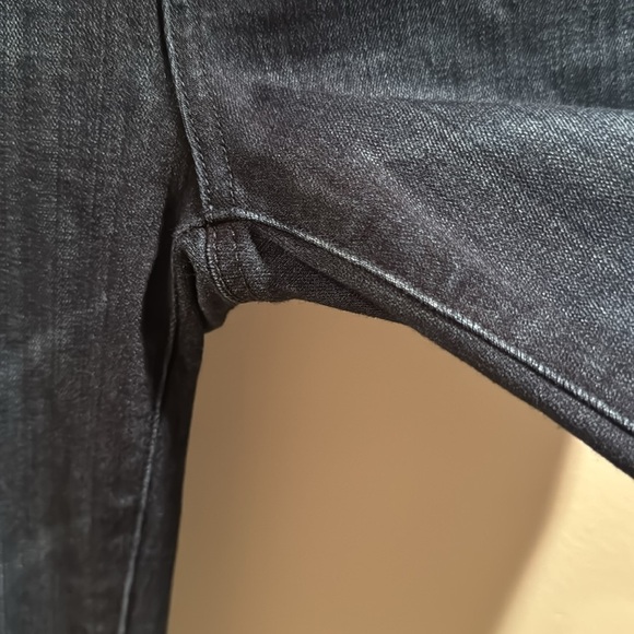 Women's Paige Skyline Straight Dark Blue Jeans 27 - Picture 10 of 10